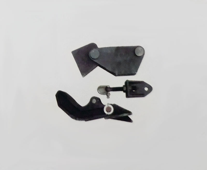 自卸后翻自锁机构